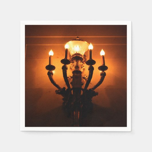 Serviette En Papier Applique murale antique (Devant)