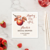 Serviette En Papier Appliquer toujours après la Fête des mariées d'aut (En situation)