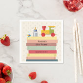 Serviette En Papier Apportez un Baby shower de livre (En situation)