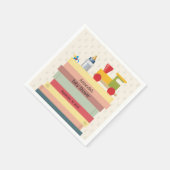 Serviette En Papier Apportez un Baby shower de livre (Coin)