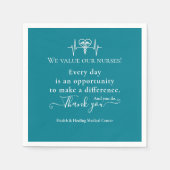 Serviette En Papier Appréciation des infirmières Semaine personnalisée (Devant)