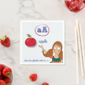 Serviette En Papier Apprendre L'Alphabet Papier serviettes (En situation)