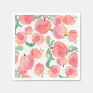 Serviette En Papier Apprentissage des aquarelles