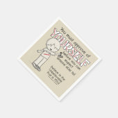 Serviette En Papier Approuvez-vous (Coin)