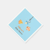 Serviette En Papier Approvisionnements de Baby shower de pêche à l'app (Coin)