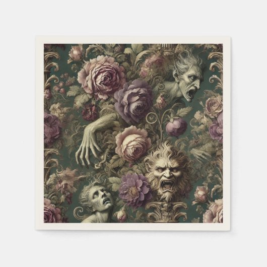 Serviette En Papier Après les heures Reliquaire - gothique baroque (Devant)