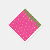 Serviette En Papier Apron aux fraises de fruits (Coin)