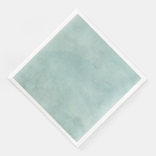 Serviette En Papier Aqua Turquoise Mint Mariage de texture (Coin)