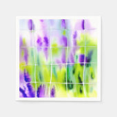 Serviette En Papier Aquarell Lavendel (Devant)