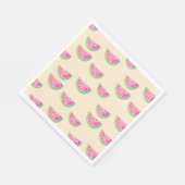 Serviette En Papier Aquarelle (Coin)