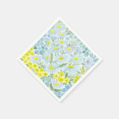 Serviette En Papier Aquarelle (Coin)