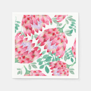 Serviette En Papier Aquarelle