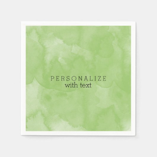 Serviette En Papier Aquarelle (Devant)