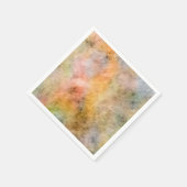 Serviette En Papier Aquarelle (Coin)