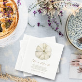 Serviette En Papier Aquarelle Automne Citrouille Thanksgiving Thanksgi