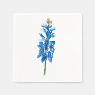 Serviette En Papier Aquarelle Bluebonnet 5