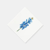 Serviette En Papier Aquarelle Bluebonnet 5 (Coin)