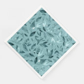 Serviette En Papier Aquarelle chute feuilles 2 (Coin)