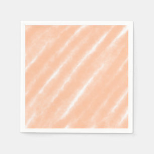 Serviette En Papier Aquarelle couleur Fuzz Peach Motif Abstrait