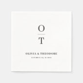 Serviette En Papier Aquarelle de Protea autochtone Boho floral Botaniq (Devant)