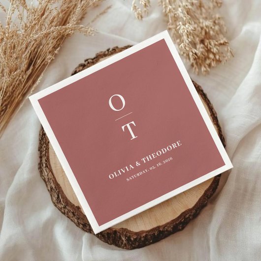 Serviette En Papier Aquarelle de Protea autochtone Boho floral Botaniq