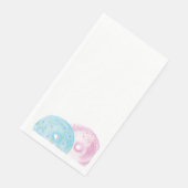 Serviette En Papier Aquarelle Donuts Peint à la main bébé (Coin)