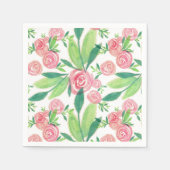 Serviette En Papier Aquarelle La Rosa Whimsy Gold (Devant)