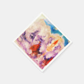 Serviette En Papier Aquarelle magique (Coin)