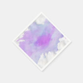 Serviette En Papier Aquarelle moderne abstrait (Coin)