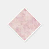 Serviette En Papier Aquarelle rose Abstrait Pastel (Coin)
