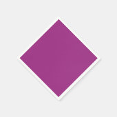 Serviette En Papier Aquarelle violet (Coin)