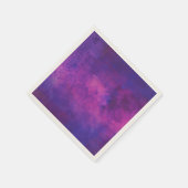 Serviette En Papier Aquarelle violette et rose Arrière - plan Abstrait (Coin)