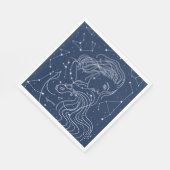 Serviette En Papier Aquarius (Coin)