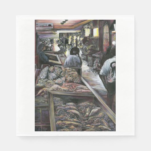 Serviette En Papier Aquatique, mais baisée avec Desert Wind, Jérusalem (Devant)