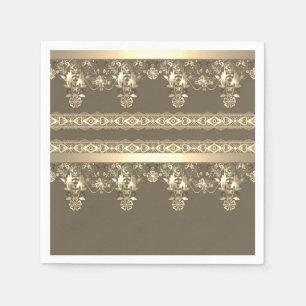 Serviette En Papier Arabe antique décorative est ornementale baroque