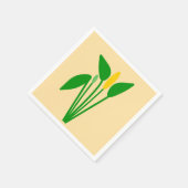 Serviette en papier Araceae (Coin)