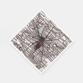 Serviette En Papier Araignée (Coin)