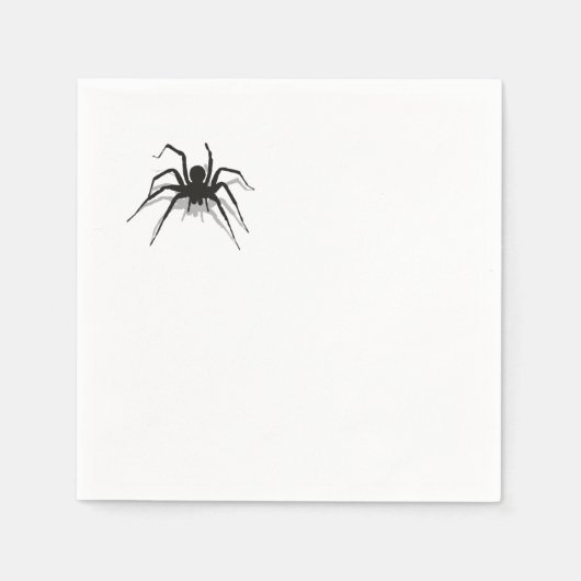 Serviette En Papier Araignée (Devant)