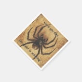 Serviette En Papier 🕷️ Araignée à picotements épineux HALLOWEEN Bash (Coin)