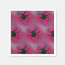 Araignées en rose
