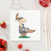 Serviette En Papier Arbitre aveugle (En situation)