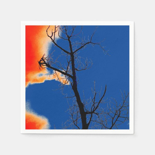 Serviette En Papier Arbre (Devant)