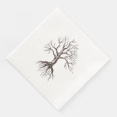 Serviette En Papier Arbre (Coin)