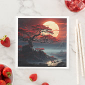 Serviette En Papier Arbre bonsaï (En situation)