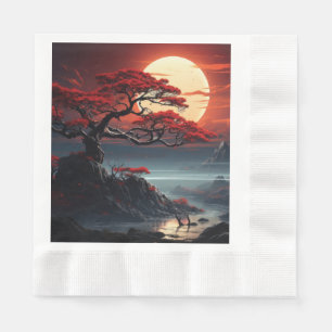 Serviette En Papier Arbre bonsaï