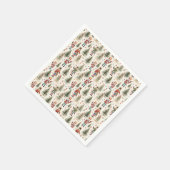 Serviette En Papier Arbre de Noël (Coin)