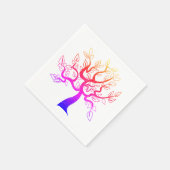Serviette En Papier Arbre de vie Art - (Coin)