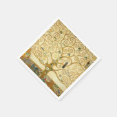 Serviette En Papier Arbre de vie de Gustav Klimt (Coin)