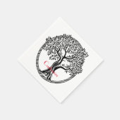 Serviette En Papier Arbre de vie Thunder_Cove (Coin)