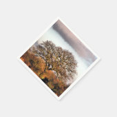 SERVIETTE EN PAPIER ARBRE D'HIVER (Coin)